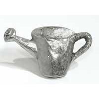 Emenee MK1094-AMS Home Classics Collection Watering Can 1-1/4 inch x 2-1/8 inch in Antique Matte Silver nature Series